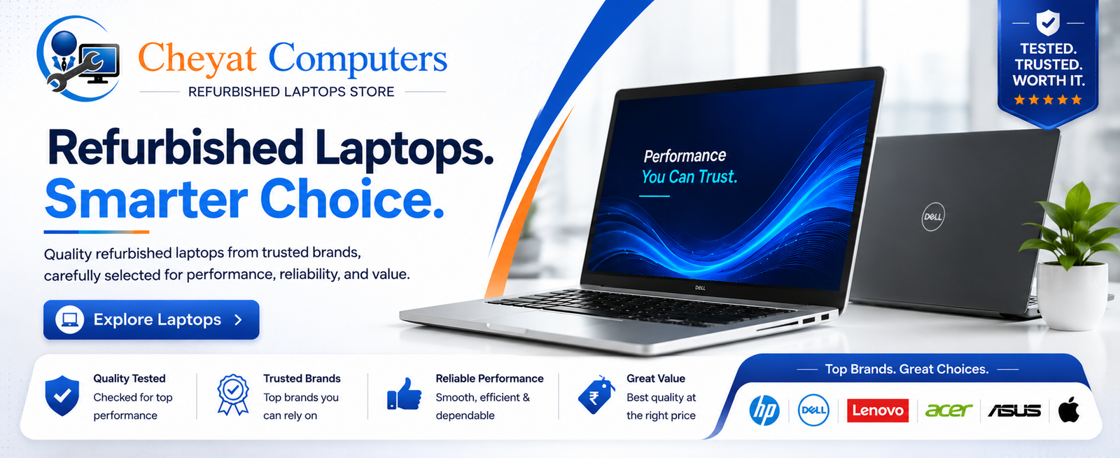 Refurbished Laptops Smarter Choice